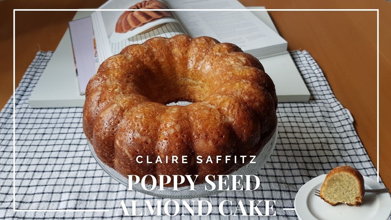 I made Claire Saffitz's Poppy Seed Almond Caked DESSERT PERSON