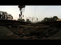 Indian Railways: DEMU Local train running on track near New Delhi Railway Station || News Station