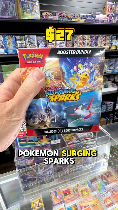 Surging Sparks Booster Bundles in 2024 😯📈