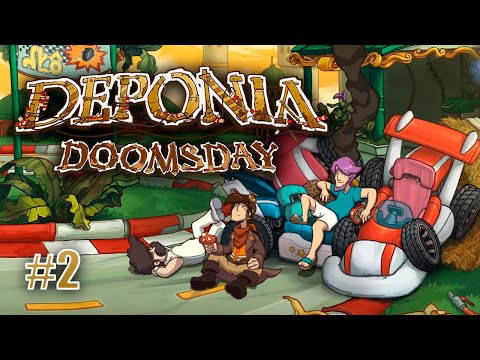 Видео: Deponia Doomsday ♦ Починил комп ♦ #2