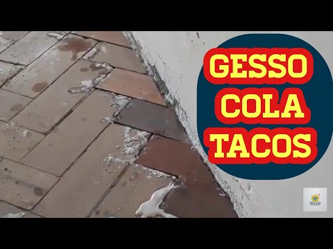 Gesso cola tacos? Quando usar?