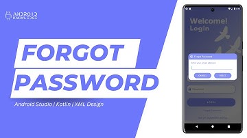 Forgot Password using Firebase Authentication in Android Studio | Kotlin