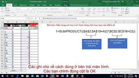 [Excel-Formulas] Đánh số thứ tự với điều kiện trong excel