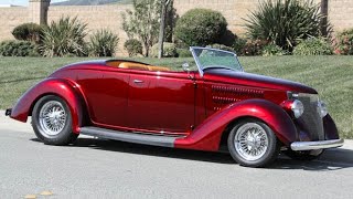 1936 Ford Deluxe Roadster Build Project