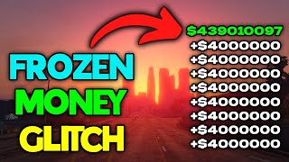 *IT´S BACK* Infinite Frozen Money Glitch In GTA 5 Online For All Consoles (Working 2024)