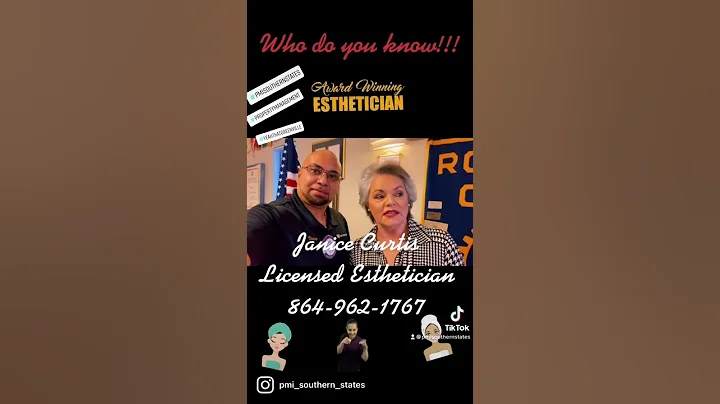 Today on WHO DO YOU KNOW!!!  Janice Curtis, licens...