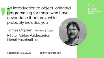 Introduction to object-oriented programming for those who have never done it before [eng]/ J.Coplien