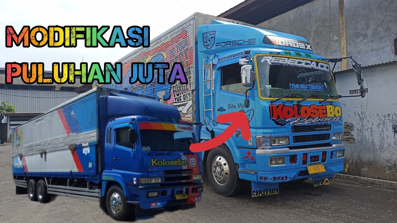 Review Fuso Super Great Modifikasi Puluhan Juta😱😱Jebolan TAM Cargo & Rebecca Concept