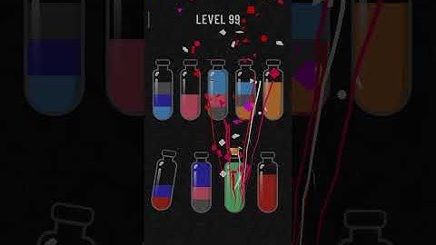 Soda sort puzzle level 99