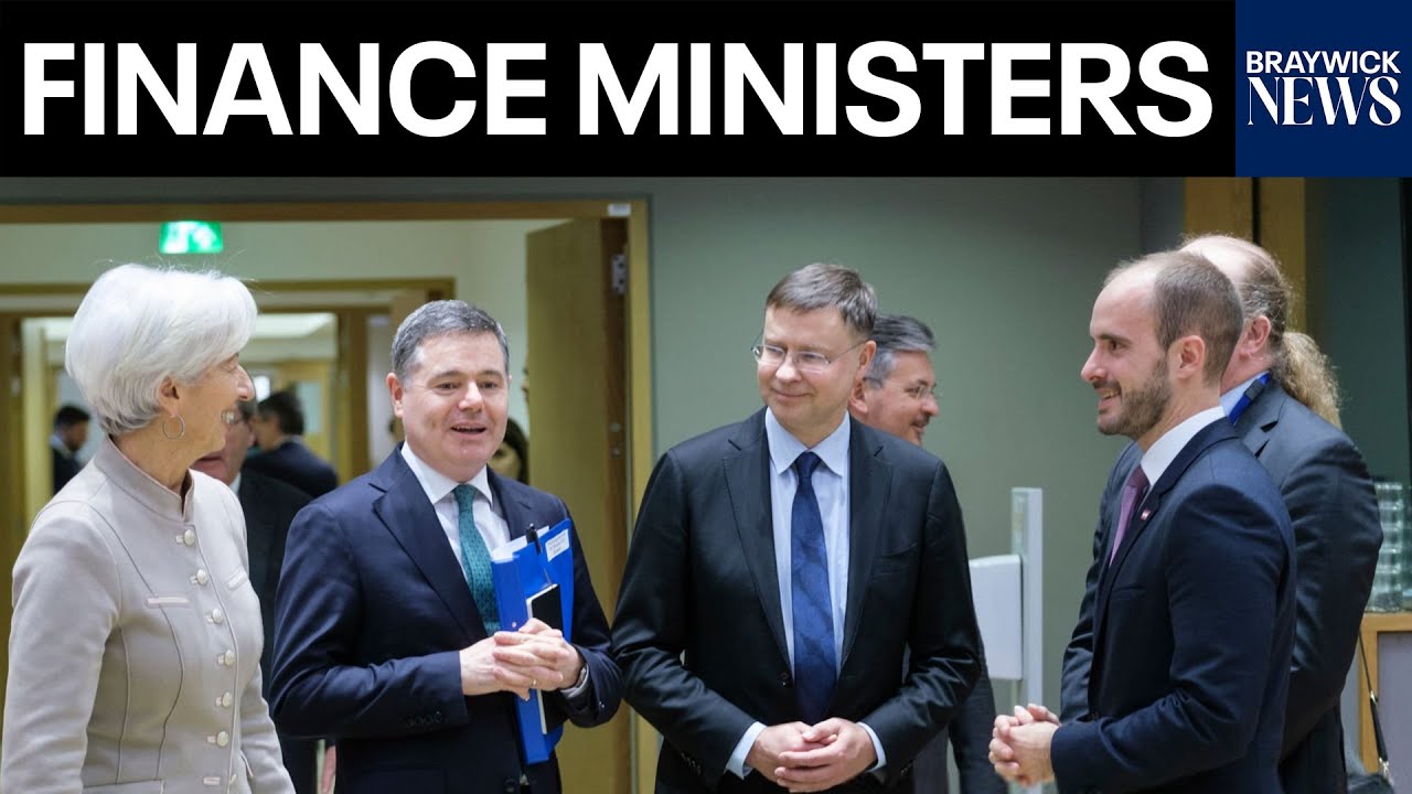 LIVE: Euro Zone Finance Ministers Arrive, React to Trump Tariff Threat