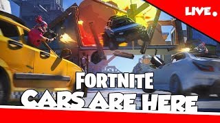 Fortnite live cars are here