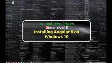 How to install Angular 8 on Windows 10 with Visual Studio Code