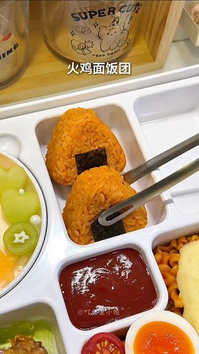 pack lunch box for a road trip #food #asmr #lunchbox #bento