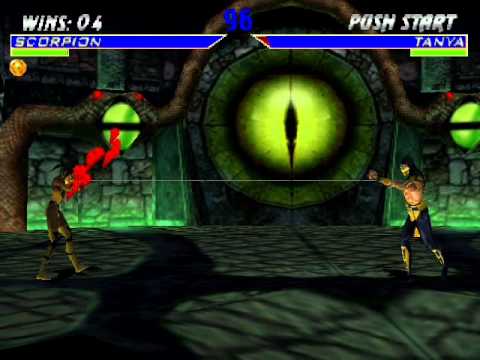 Mortal Kombat 4  (PS1) Gameplay 