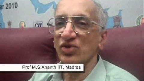 Prof M. S. Ananth with Kiruba Shankar