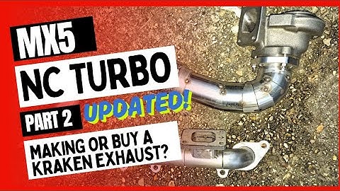 Miata MX5 NC TURBO - DIY Turbo build Part 2 - What Manifold & Downpipe? Make it or Buy it?