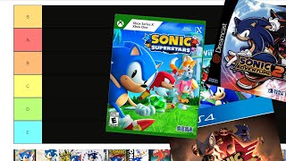 Sonic Main Series Box Art Tier List