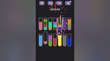 Water Sort Puzzle level 202#games #gameplay #subscribe