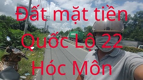 Bán đất Hóc Môn mặt tiền Quốc Lộ 22 Tân Hiệp sổ hồng riêng 32 tỷ . 42x88m