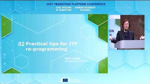 Just Transition Platform Conference, April 2024 – Side event: STEP