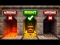 👉 Choose The Right Door In Minecraft 😱 