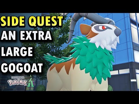 Side Quest - An Extra Large Gogoat - Pokemon Legends Z A - YouTube