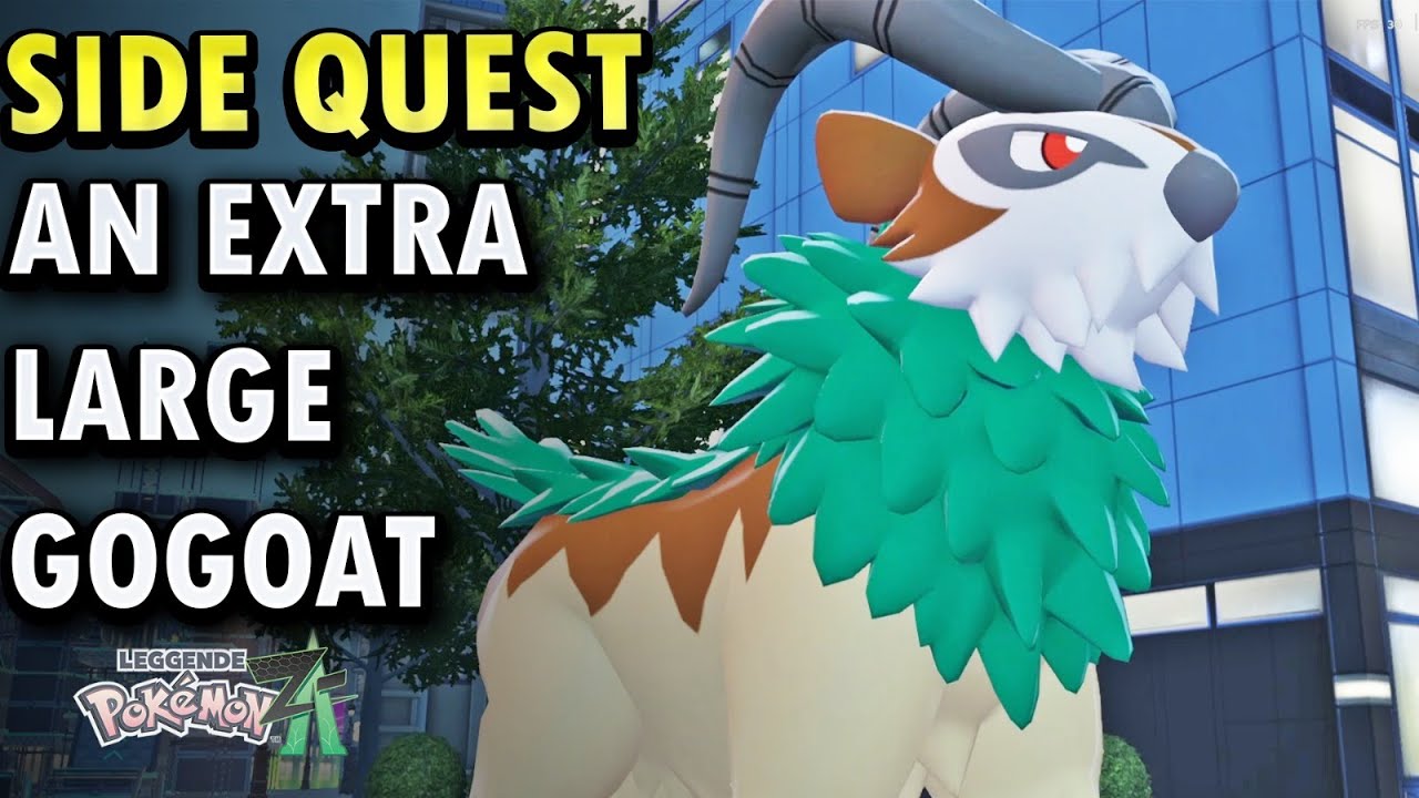 Side Quest - An Extra Large Gogoat - Pokemon Legends Z A - YouTube
