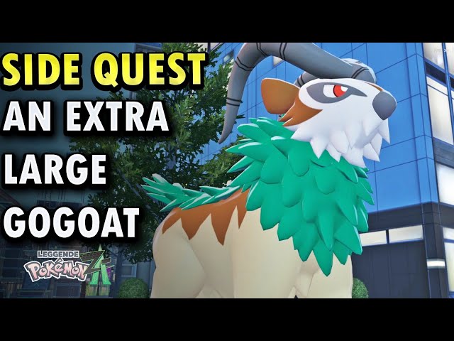 Side Quest - An Extra Large Gogoat - Pokemon Legends Z A - YouTube