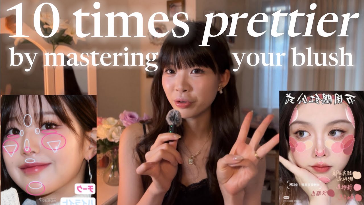 find & use YOUR blush CORRECTLY | ultimate blush guide, technique, colours, type to best suit you