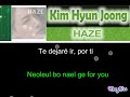 Kim Hyun Joong - HAZE [Letra Sub Espa&ntilde;ol + Rom]