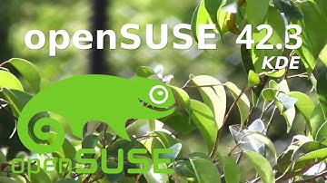 openSUSE 42.3 KDE