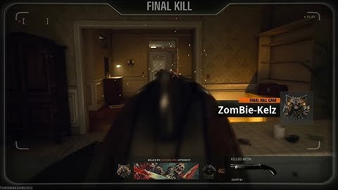 Final Kill Call of Duty Black Ops 6 Stakeout Map