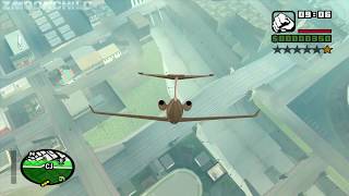 CJ crashes an airplane, but it doesn't explode - GTA San Andreas - Video #2 CJ crashes an airplane, but it doesn't explode - GTA San Andreas - Video #2