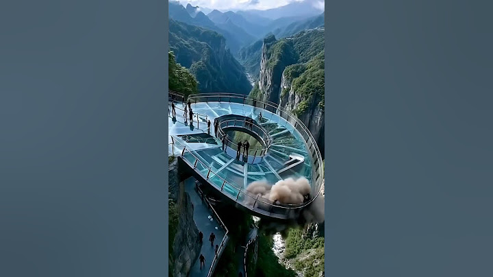 UNBELIEVABLE! Glass Bridge SHATTERS Underfoot!