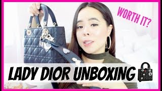 Lady Dior Bag Unboxing | What I got in Paris Lady Dior Bag Unboxing | What I got in Paris