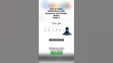 💰 Make $1,000 Online with AI + Google Books! 📚 (Easy Step-by-Step Guide)
