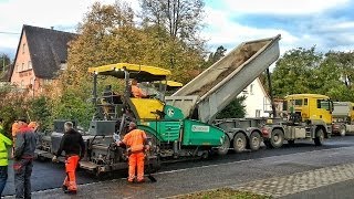 Sachen gibt's: Eine Strasse wird gebaut