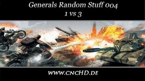 [C&C Zero Hour Random Stuff - 004] 1 vs 3