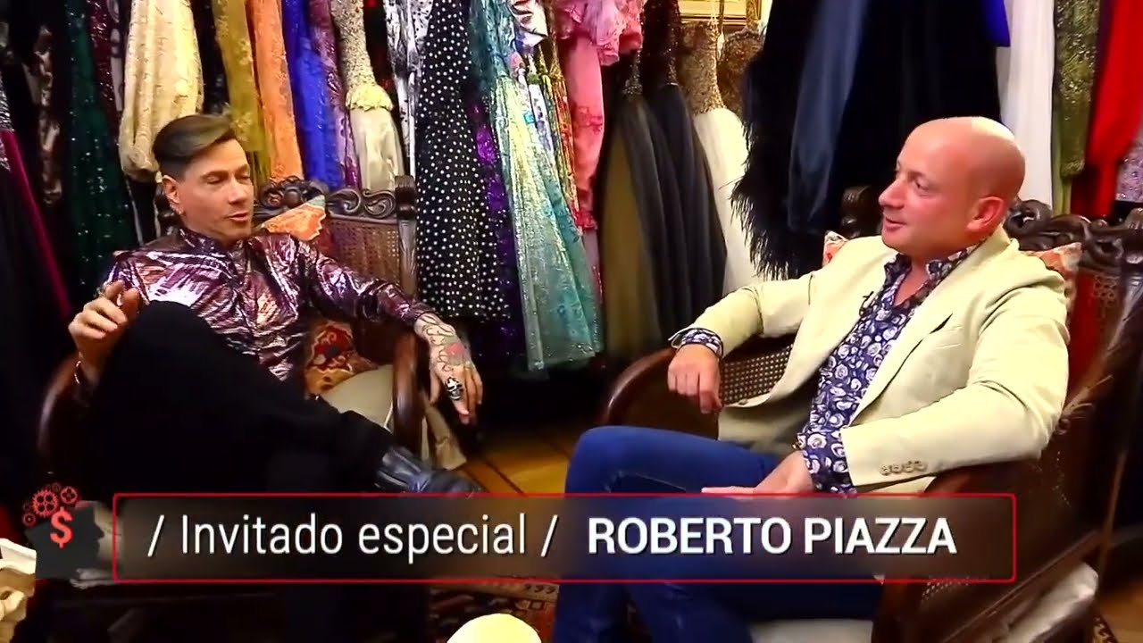 Roberto Piazza con Daniel Adler            