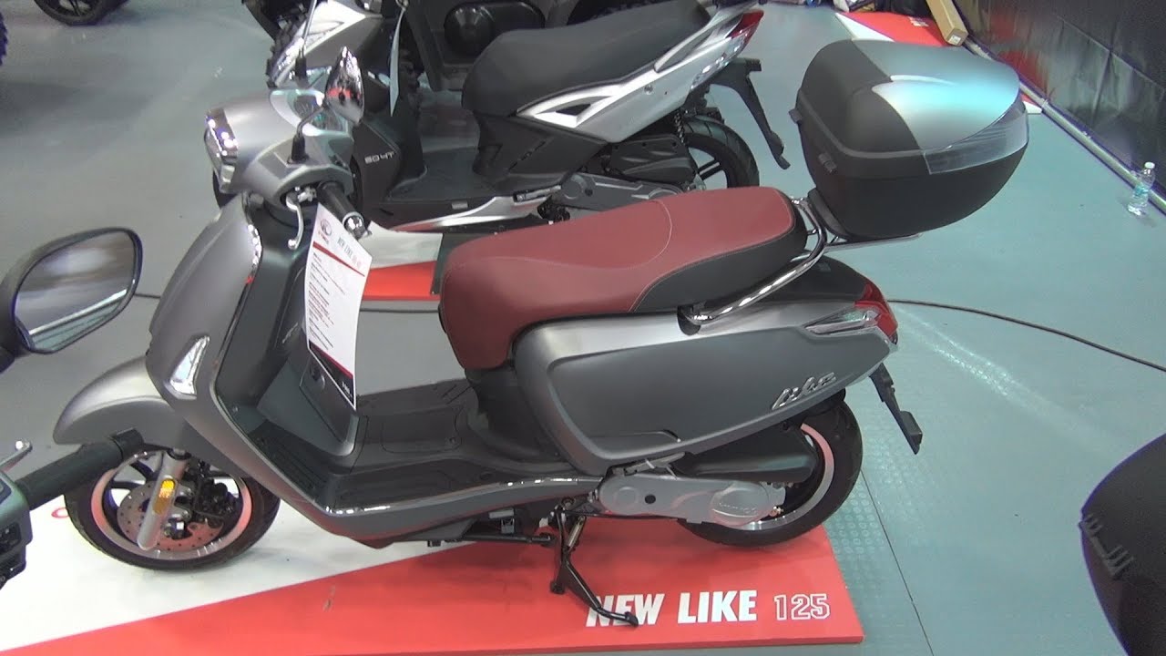 Download Kymco Like 50 4T (2019) Exterior and Interior