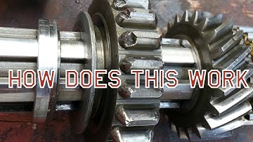 How does a Willys jeep Transmission work Anyway? (T84)