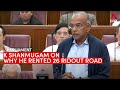K shanmugam on why he rented 26 ridout road  full