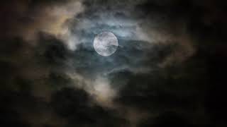4k Moon Night || Free No Copyright Stock Video Footage || V4U - footage library