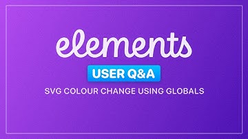 SVG Colour Change using Globals in Elements