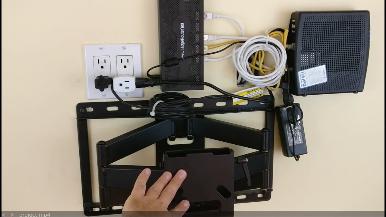 Wall Mount Ethernet Router