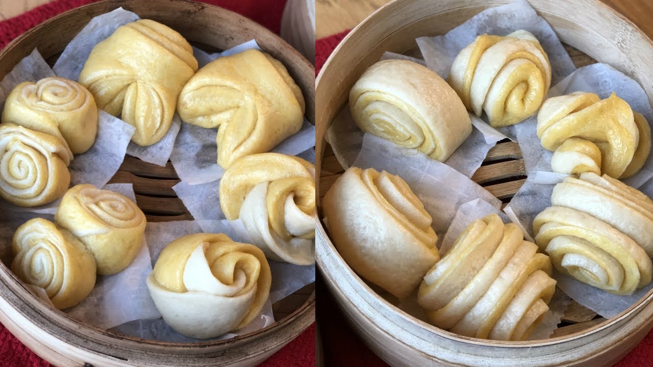 SIX EASY WAYS TO MAKE FLOWER BUNS (六种花卷的包法) | The Chinese Cuisine