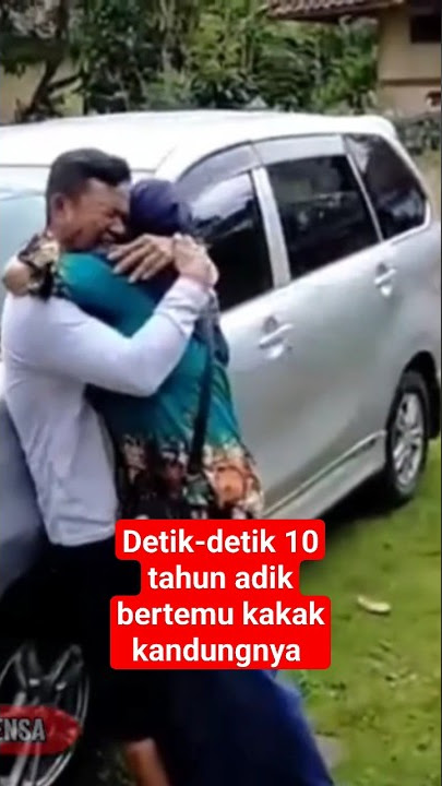 Saling Tangis Momen Haru Pertemuan Kakak Dan Adik Setelah 10 Tahun Berpisah bertemu