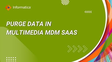 How to Purge Data in Multimedia MDM SaaS