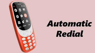 How To Enable / Disable Automatic Redial In Nokia Phones - Nokia 105, 106, 225, 3310, 110 screenshot 1