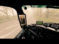 Beautiful morning truck drive | Mercedes Actros MP5 |